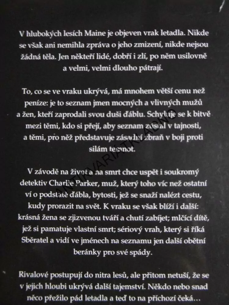 HNĚV ANDĚLŮ, JOHN CONNOLLY, **an