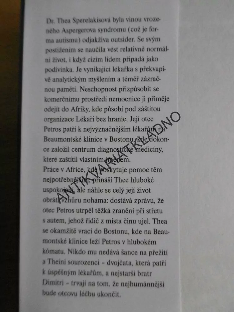 DRUHÝ NÁZOR, MICHAEL PALMER, **an