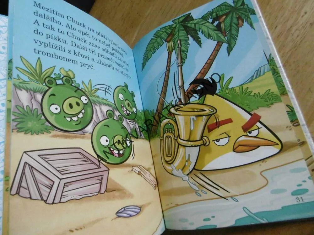 ANGRY BIRDS, HLAVU VZHŮRU, CHUCKU!, **an