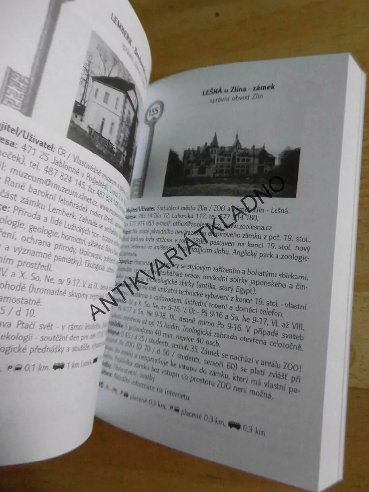 KAMENNÝ KLÍČ, HRADY, ZÁMKY A DALŠÍ ZPŘÍSTUPNĚNÉ PAMÁTKY V ROCE 2004, ČECHY, MORAVA A SLEZSKO, **an