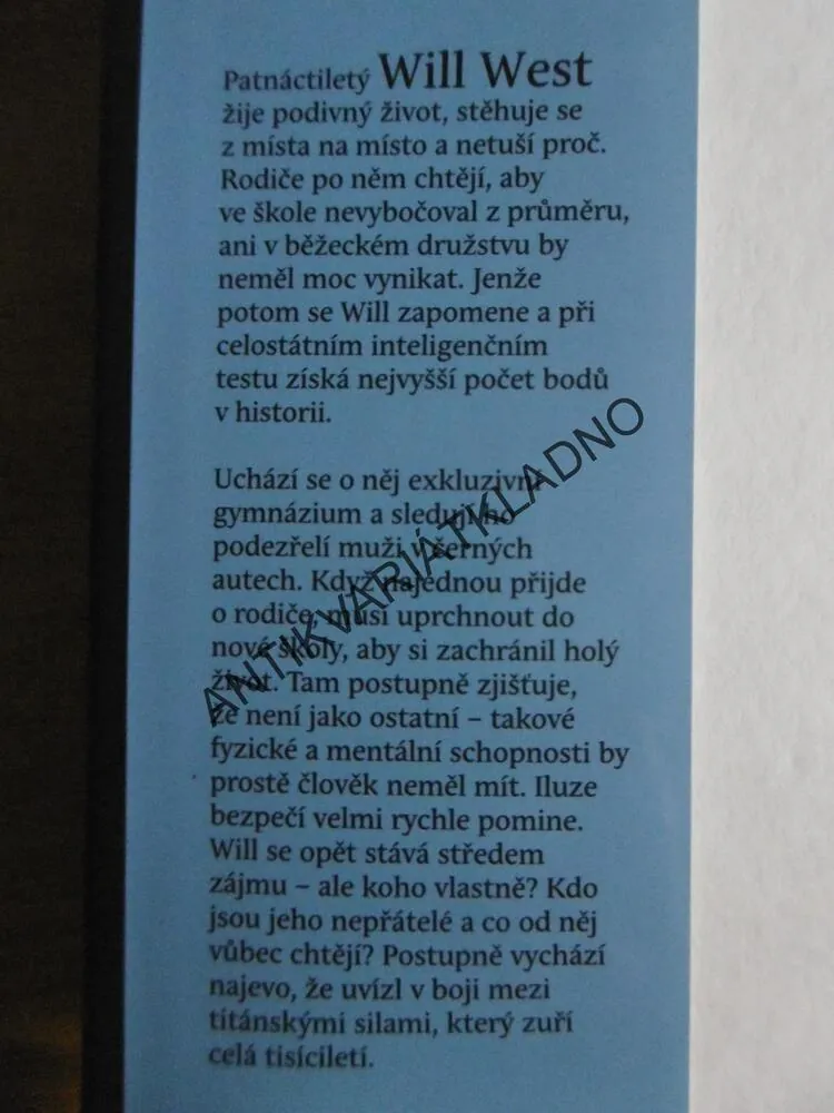 PALADINOVO PROROCTVÍ, PROBUZENÍ, MARK FROST, **an