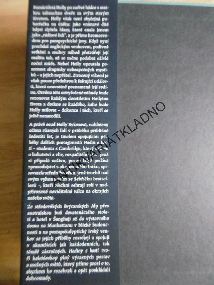 HODINY Z KOSTÍ, DAVID MITCHELL, **an