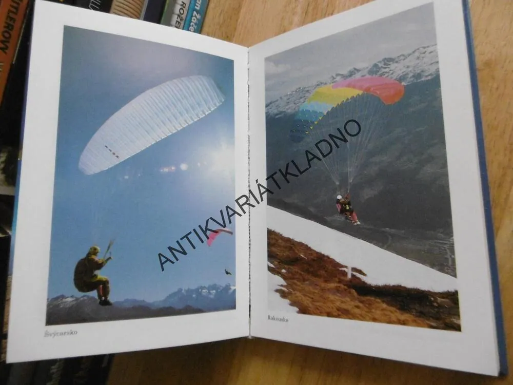 LETOVÁ MÍSTA PRO PARAGLIDING A ZÁVĚSNÉ KLUZÁKY, JAROSLAV JINDRA A KOLEKTIV, **an