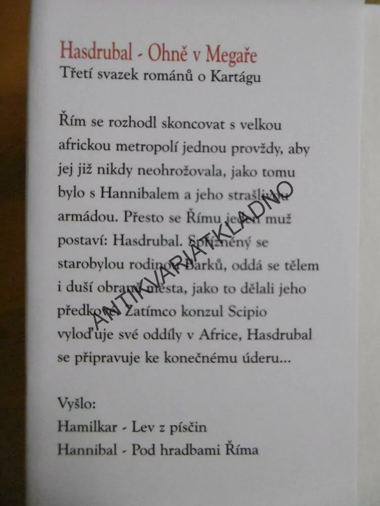 HASDRUBAL, OHNĚ V MEGAŘE, PATRICK GIRARD, **an