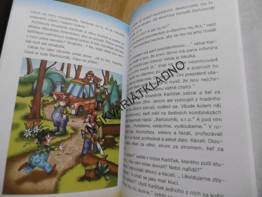 KYTIČKOVÝ KOUZELNÍK KARLÍČEK, JAN ŽÁČEK, JOSEF QUIS, **an
