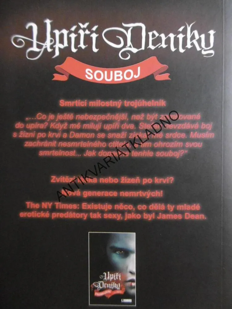 UPÍŘÍ DENÍKY, SOUBOJ, L. J. SMITH, **an