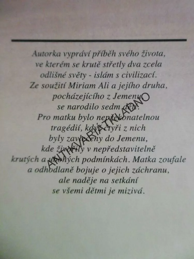 BEZ MILOSTI, MIRIAM ALI A JANA WAIN, **an