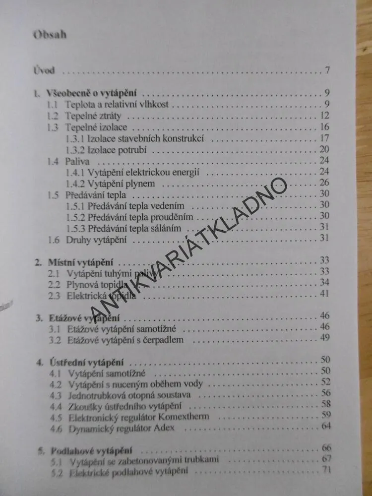 VYTÁPĚNÍ DOMŮ A BYTŮ, PROFI HOBBY 14, JAROSLAV DUFKA, **an