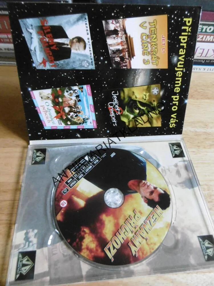 NEZNÁMÝ PŘÍCHOZÍ, DVD FILM 