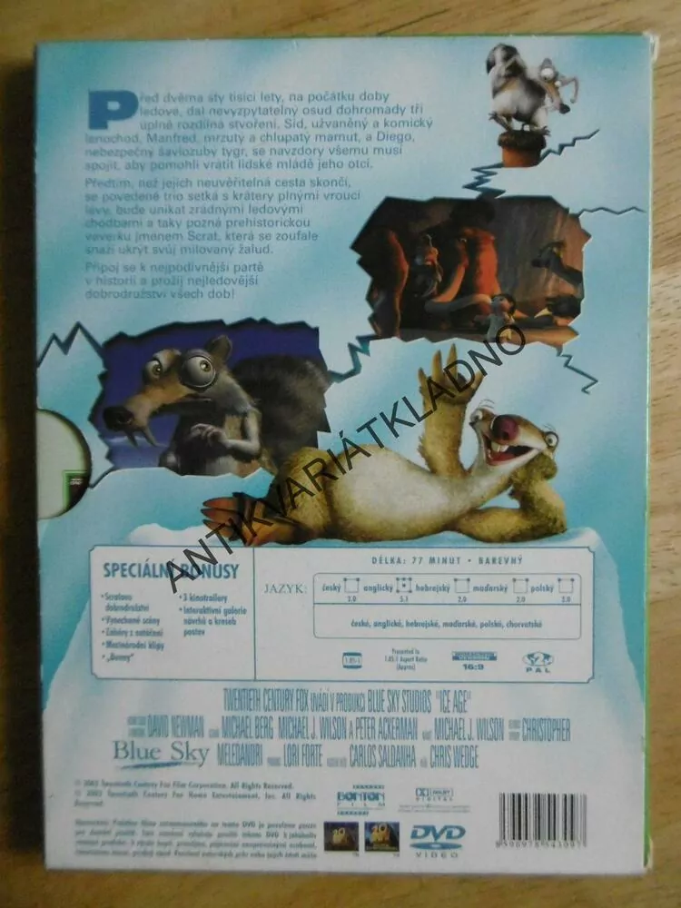 DOBA LEDOVÁ, DVD FILM