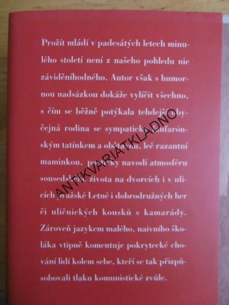 LAMPIONOVÝ PRŮVOD, JIŘÍ SLAVÍČEK, **an