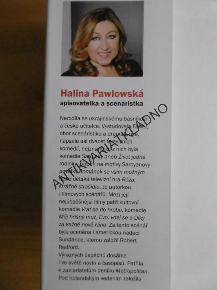 TŘI METRY VÁŠNĚ, HALINA PAWLOWSKÁ, **an