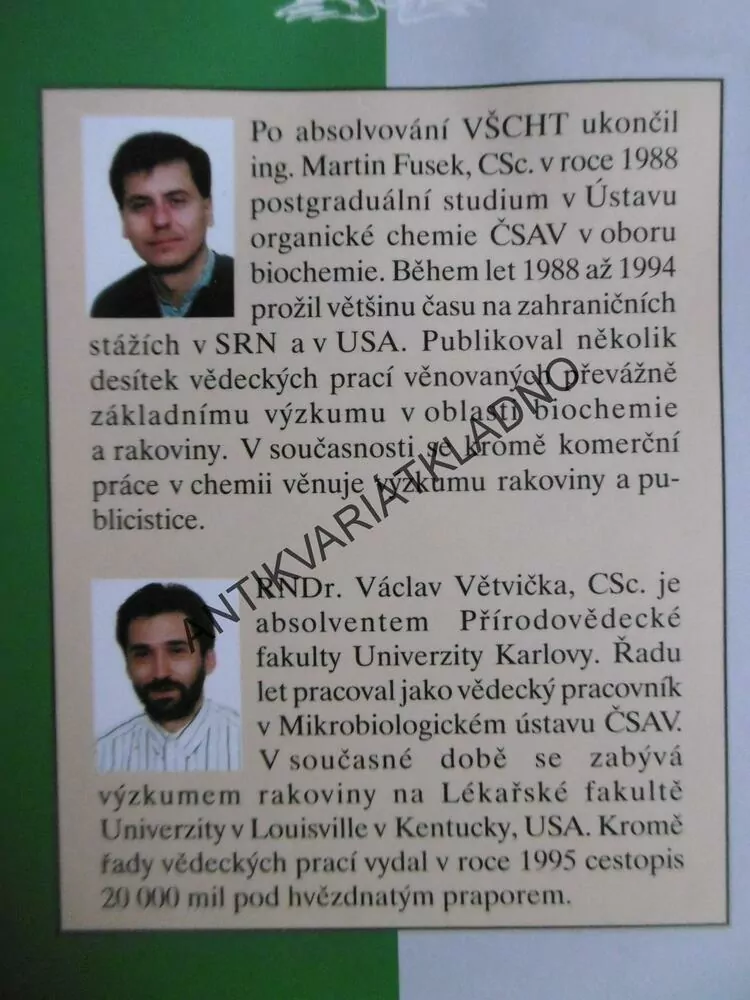 DOCENTI, VÁCLAV VĚTVIČKA, MARTIN FUSEK, **an