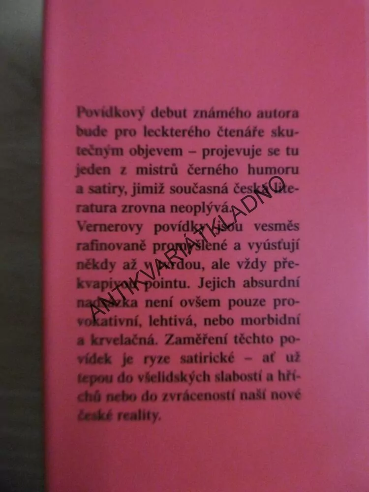 ČERVENO BÍLÁ KOBRA, PAVEL VERNER, **an