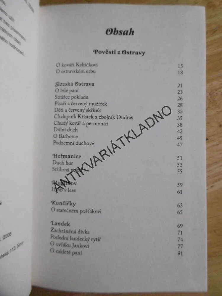 NEJKRÁSNĚJŠÍ POVĚSTI SEVERNÍ MORAVY A SLEZSKA, PŘÍBĚHY Z OSTRAVSKA A KARVINSKA, TAŤÁNA POLÁŠKOVÁ, NADĚŽDA LÁZNIČKOVÁ, **an