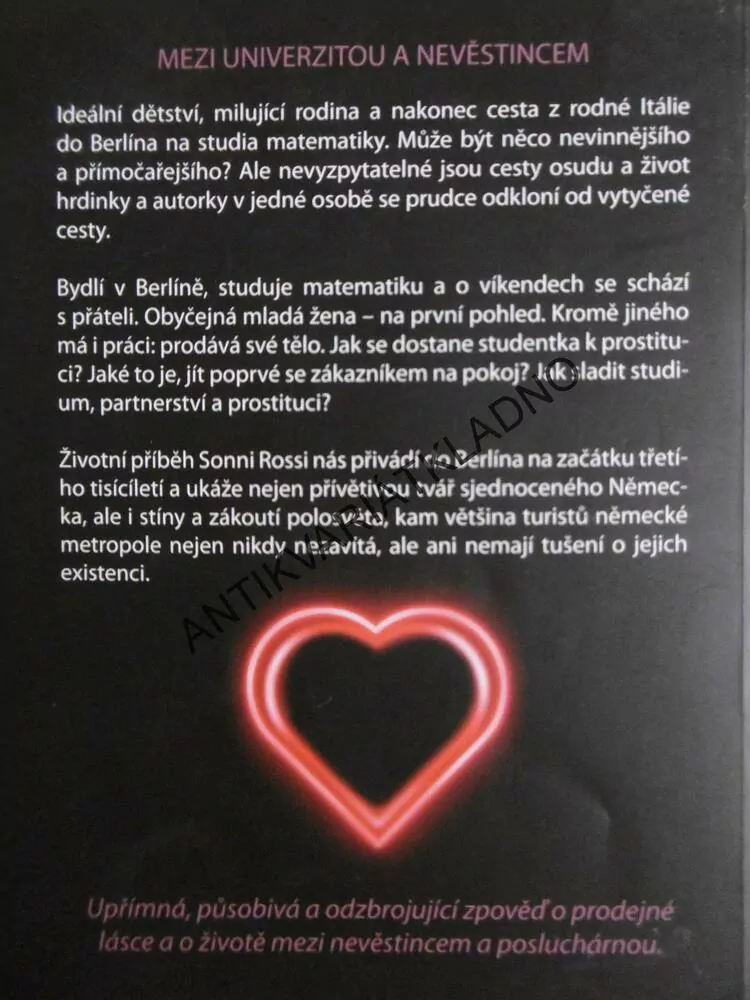 FUCKING BERLIN, STUDENTKOU I PROSTITUTKOU, SONIA ROSSI, **an