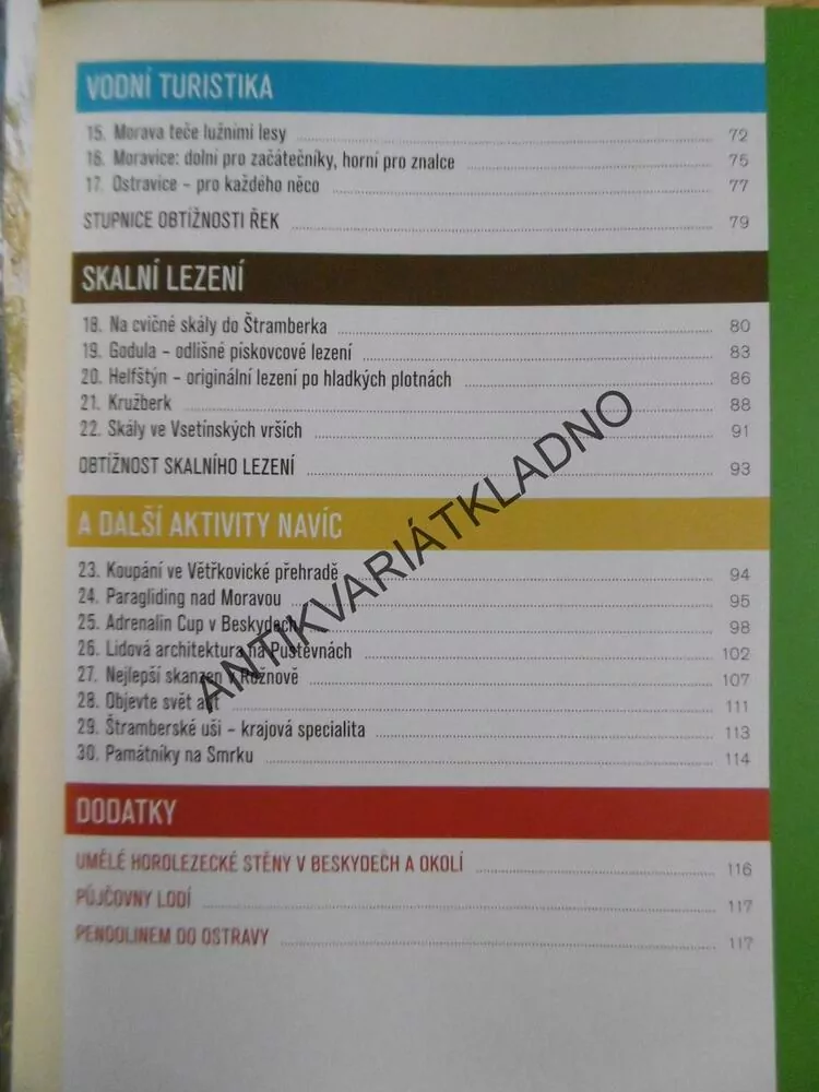 BESKYDY A JAVORNÍKY, OUTDOROVÝ PRŮVODCE , **an