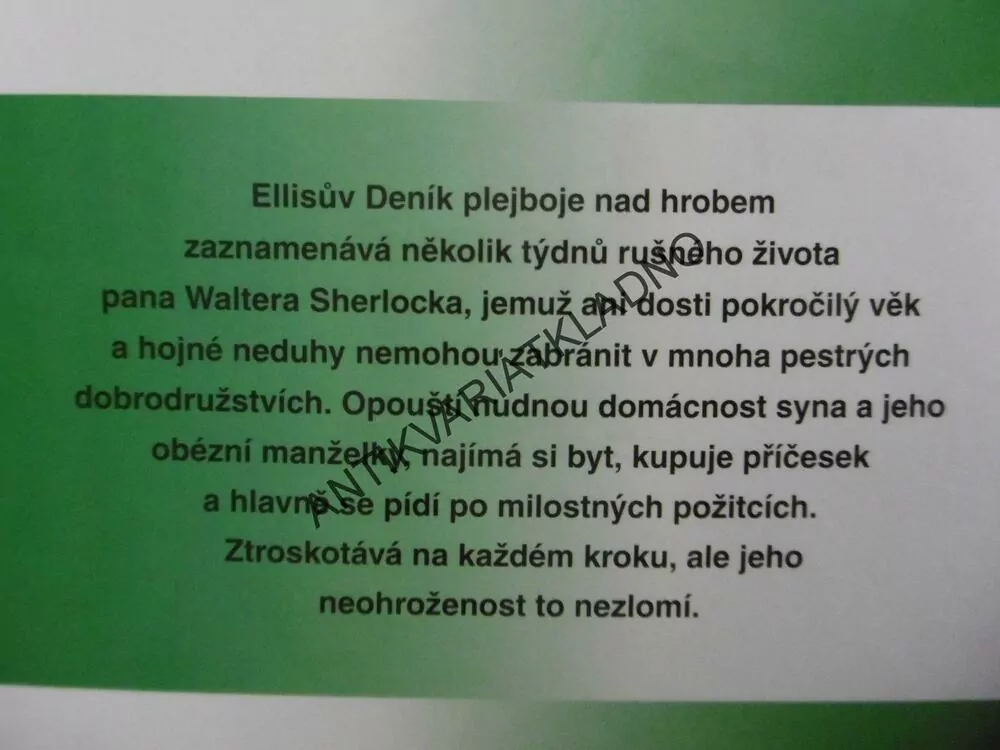 DENÍK PLEJBOJE NAD HROBEM, RON ELLIS, **an