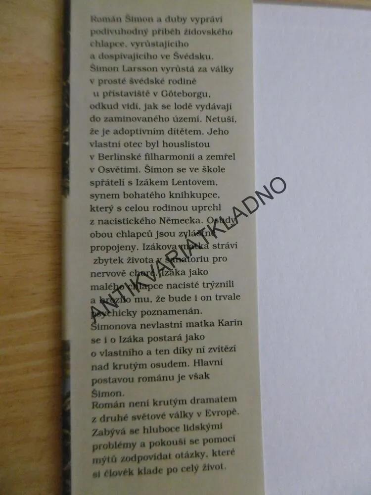 ŠIMON A DUBY, MARIANNE FREDRIKSSONOVÁ, **an