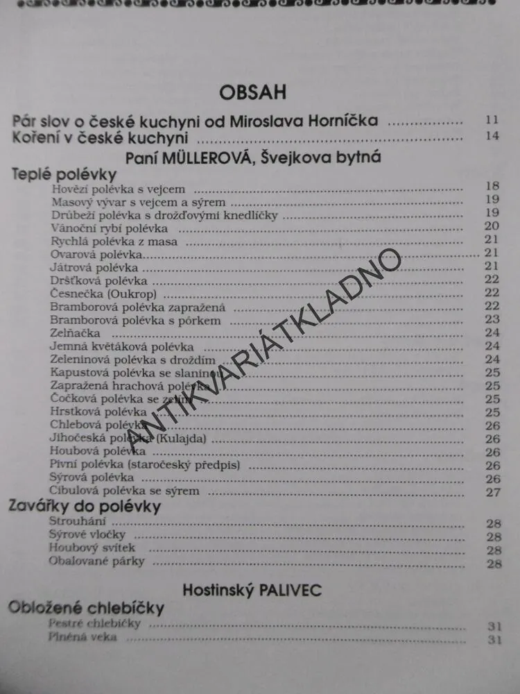 VAŘÍME SE ŠVEJKEM, **an