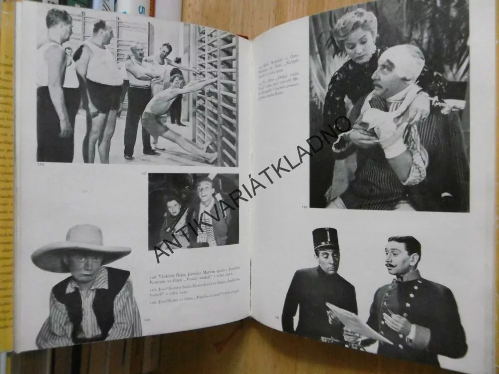 HRDINOVÉ FILMOVÉ VESELOHRY, ROZPRÁVKY S HERCI, NAD ČESKOU FILM.VESELOHROU A NAD 133 FOTOGRAFIEMI, **an