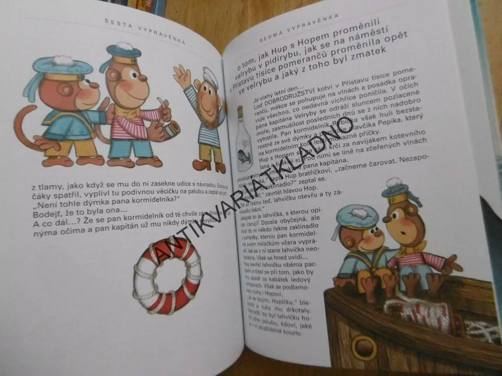 HUP A HOP NA MOŘI, JIŘÍ KAFKA, JOSEF LAMKA, MARCELA WALTEROVÁ, **an