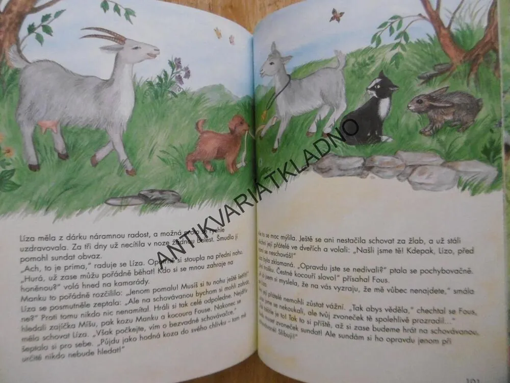 MOJE VELKÁ POHÁDKOVÁ KNIHA O ZVÍŘÁTKÁCH, CLAUDIA BARTZOVÁ, URSULA MUHROVÁ, ERIKA SCHEUERINGOVÁ, ANNA KOSANOVÁ, **an