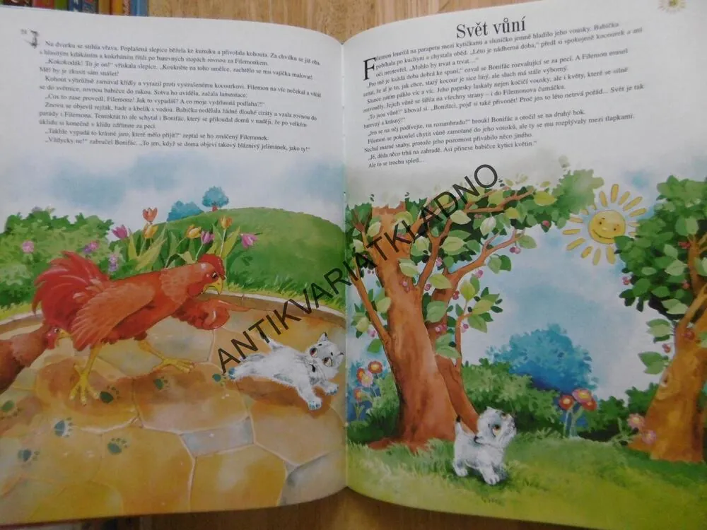 PŘÍHODY KOCOURKA FILEMONA, JARO, LÉTO, PODZIM A ZIMA KOČIČÍMA OČIMA, **an