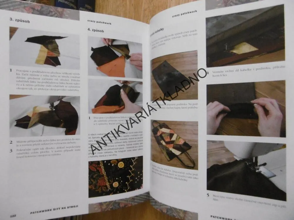 PATCHWORK ŠITÝ NA STROJI, RENATA BAŽANTOVÁ, **an