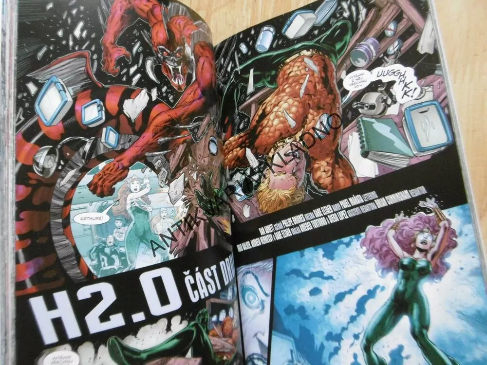 AQUAMAN, KORUNA ATLANTIDY, KOMIKS DC COMICS, **an