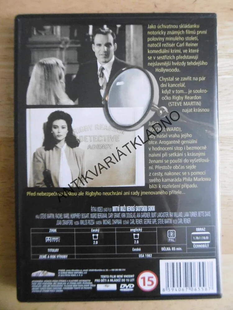MRTVÍ MUŽI NENOSÍ SKOTSKOU SUKNI, DVD FILM