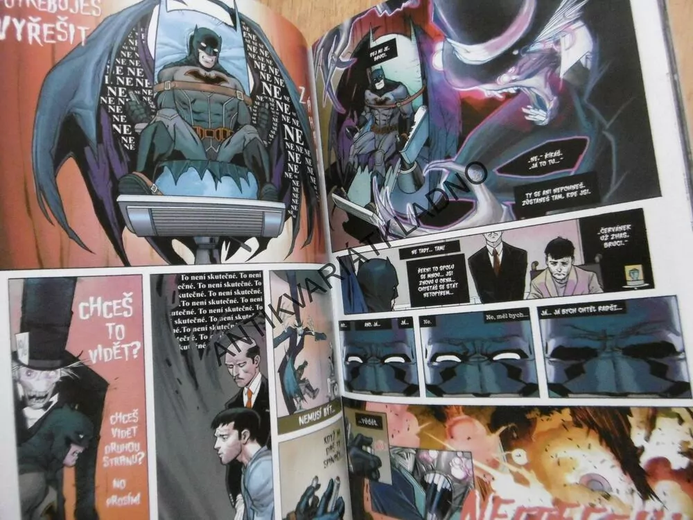BATMAN, KONCE SVĚTA, KOMIKS DC COMICS, **an