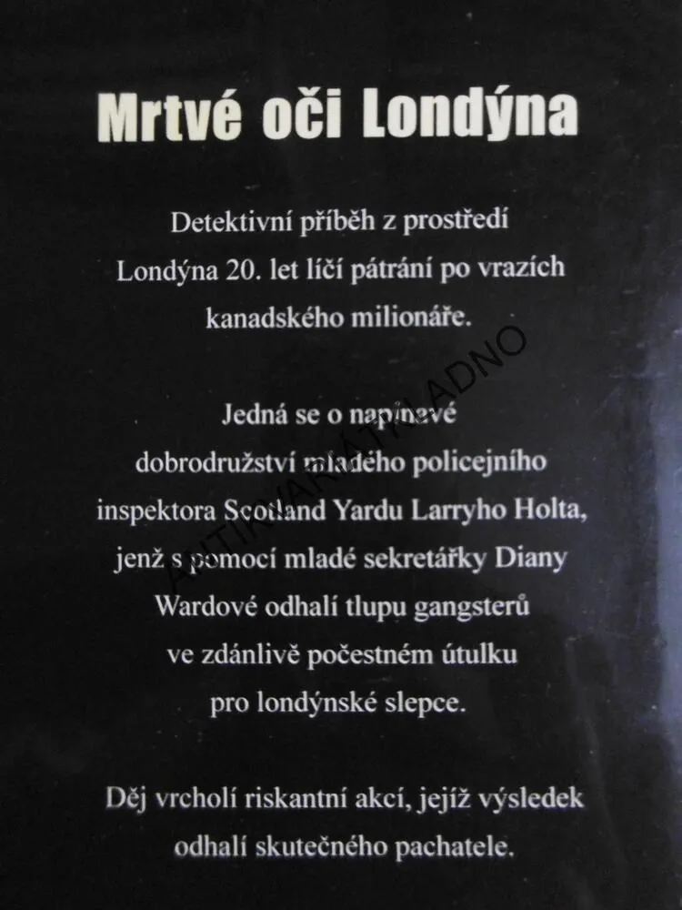 MRTVÉ OČI LONDÝNA, EDGAR WALLACE, **an