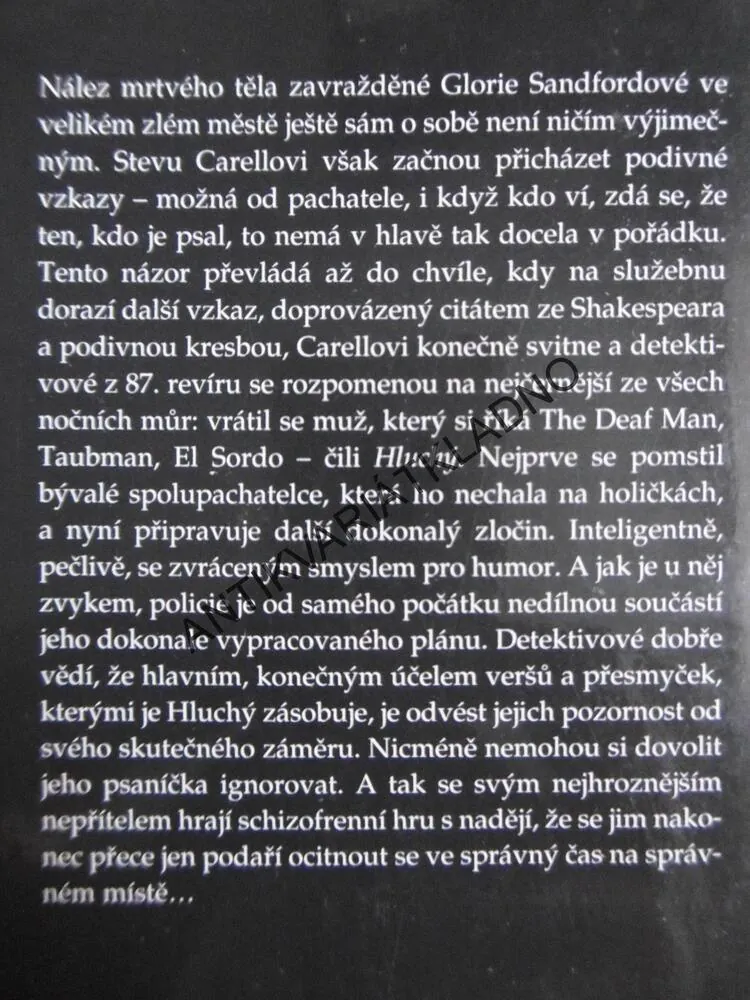 SLYŠTE!, ED MCBAIN, **an