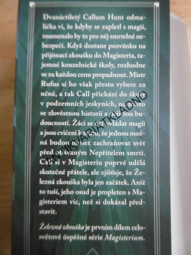 ŽELEZNÁ ZKOUŠKA, HOLLY BLACKOVÁ, **an