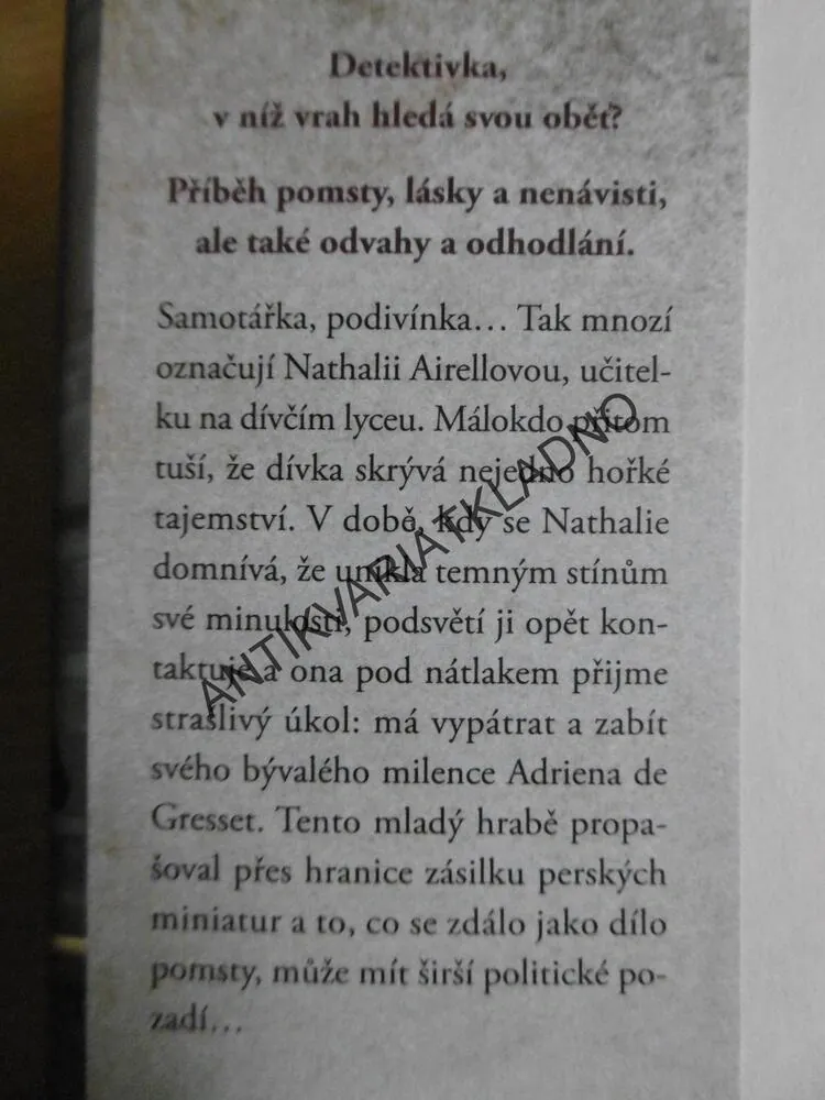 PAŘÍŽSKÉ REKVIEM, EMMA RIEDOVÁ, **an