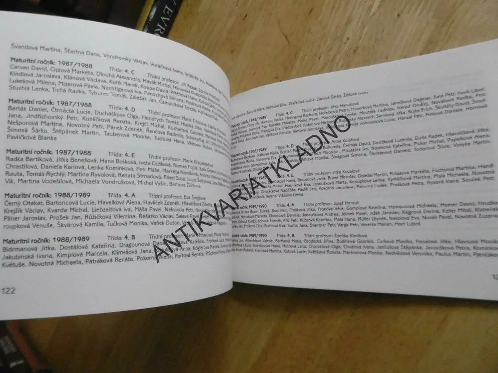 GYMNÁZIUM KLADNO, ALMANACH KE 100.VÝROČÍ ŠKOLY, **an