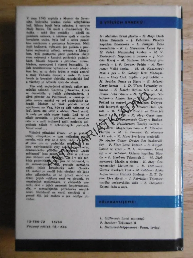 KOD 122 - ZAJATCI LEDU A NOCI, ZINOVIJ DAVYDOV, KOHOUT, **an