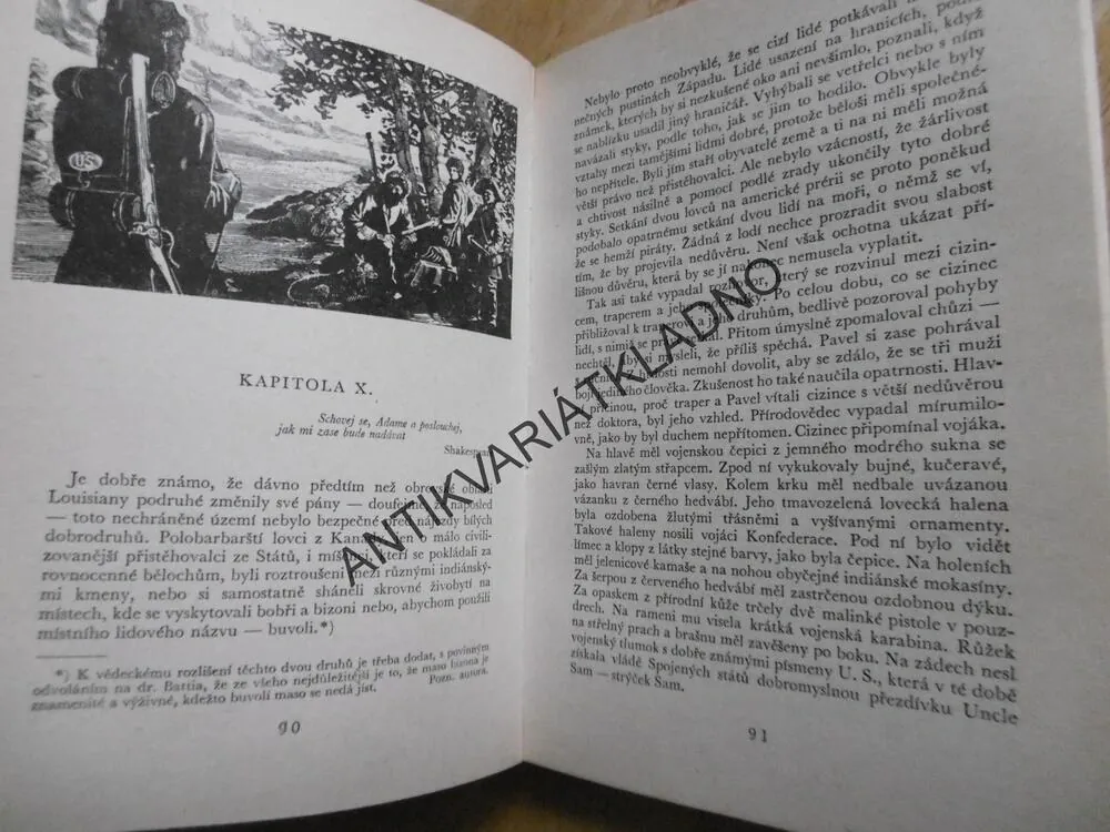 KOD 92 - PRÉRIE, JAMES FENIMORE COOPER, , VRAŠTIL, **an