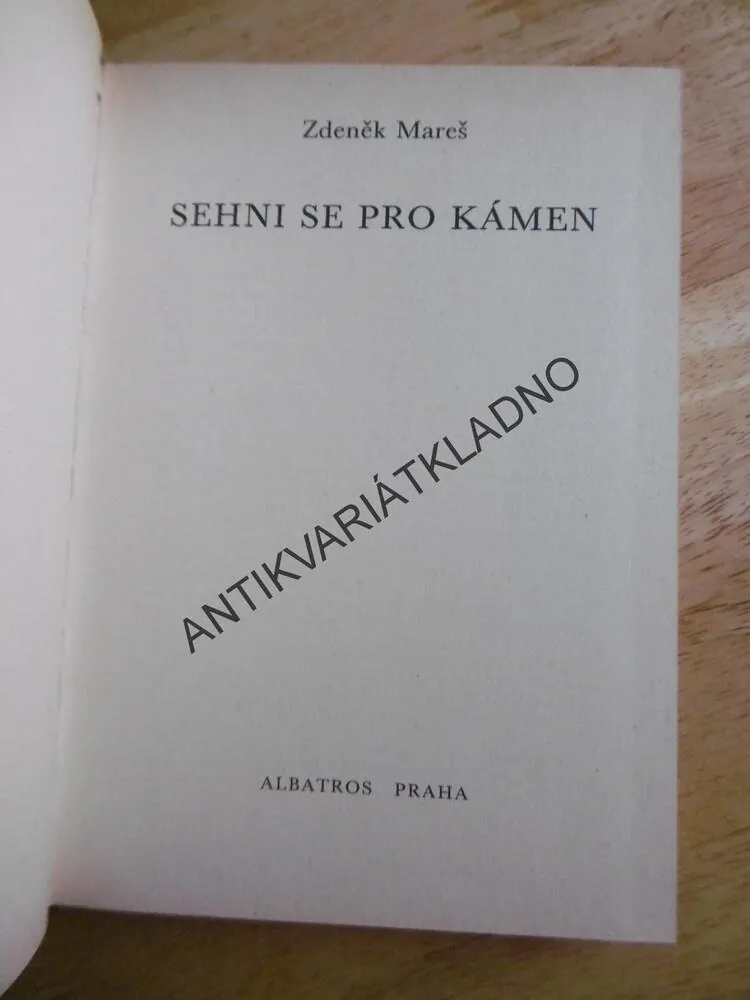 KOD 179 - SEHNI SE PRO KÁMEN, ZDENĚK MAREŠ, KUDĚLKA, **an