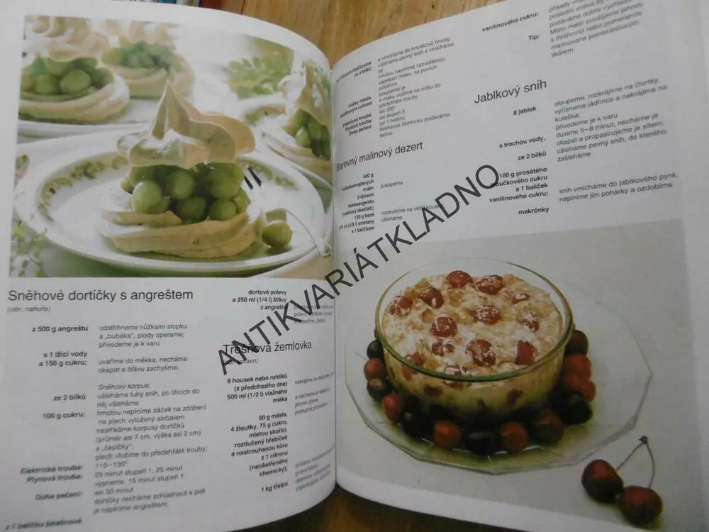 DEZERTY, DR. OETKER, KNIHOVNA DOBRÉ KUCHYNĚ, KUCHAŘKA, **an