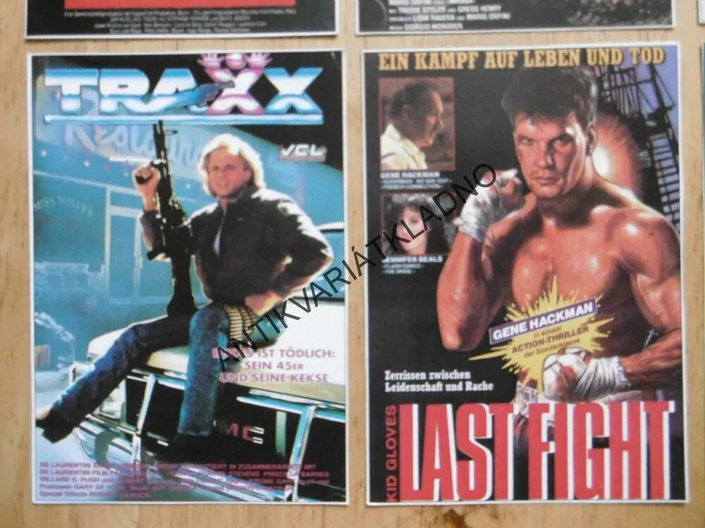FILM. KARTIČKY, NĚMECKO, ČASOPIS VIDEO PLUS, 18KS