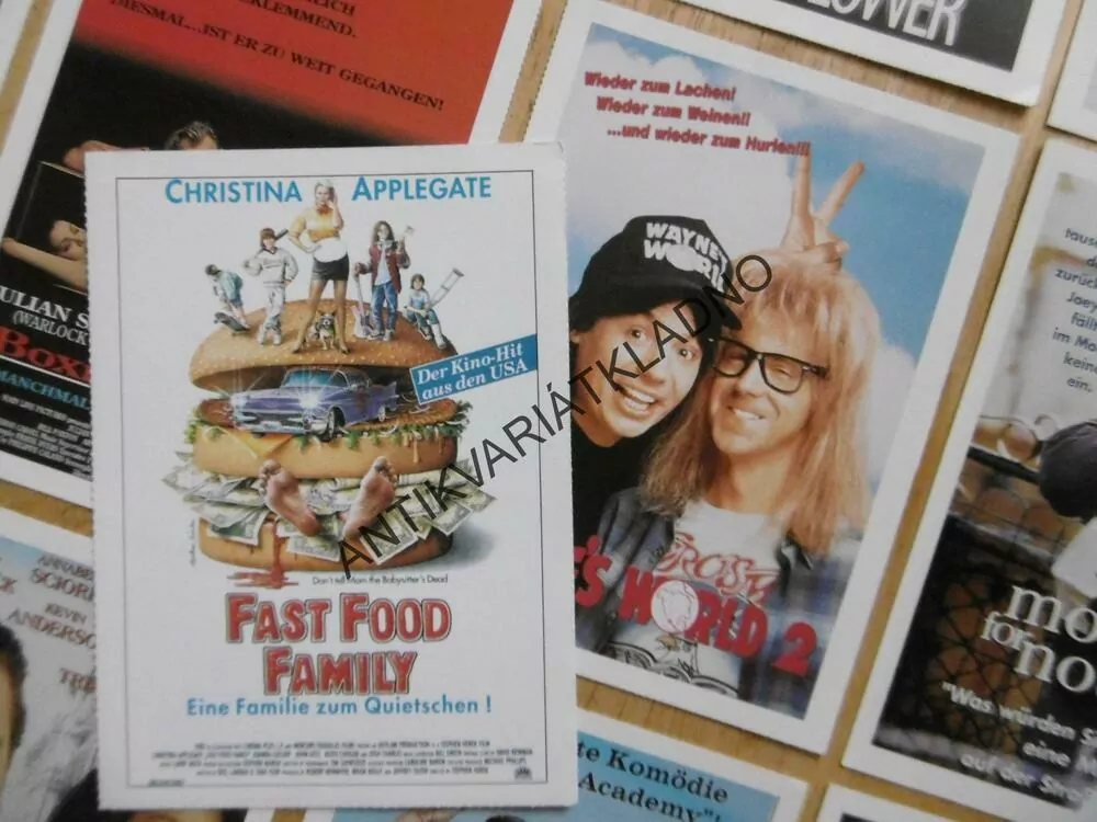 FILM. KARTIČKY, NĚMECKO, ČASOPIS VIDEO PLUS, 20KS