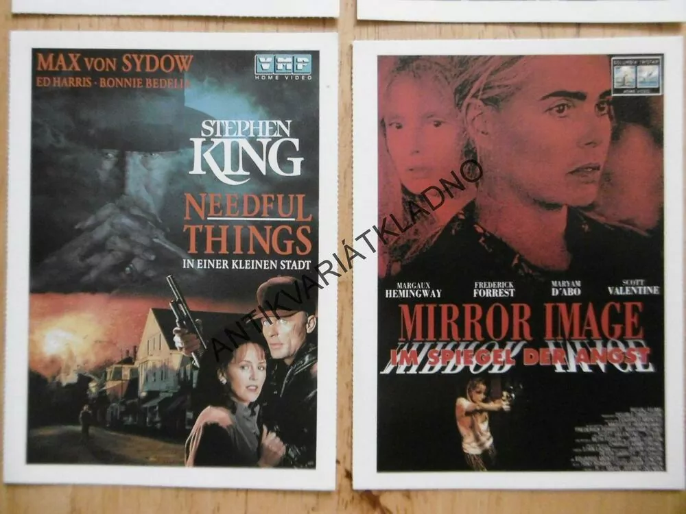 FILM. KARTIČKY, NĚMECKO, ČASOPIS VIDEO PLUS, 18KS