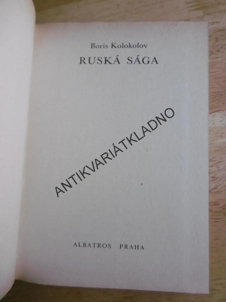 KOD 176 - RUSKÁ SÁGA, BORIS KOLOKOLOV, **an