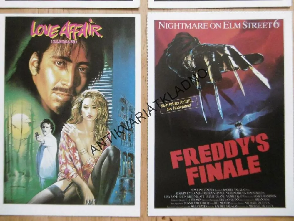 FILM. KARTIČKY, NĚMECKO, ČASOPIS VIDEO PLUS, 18KS