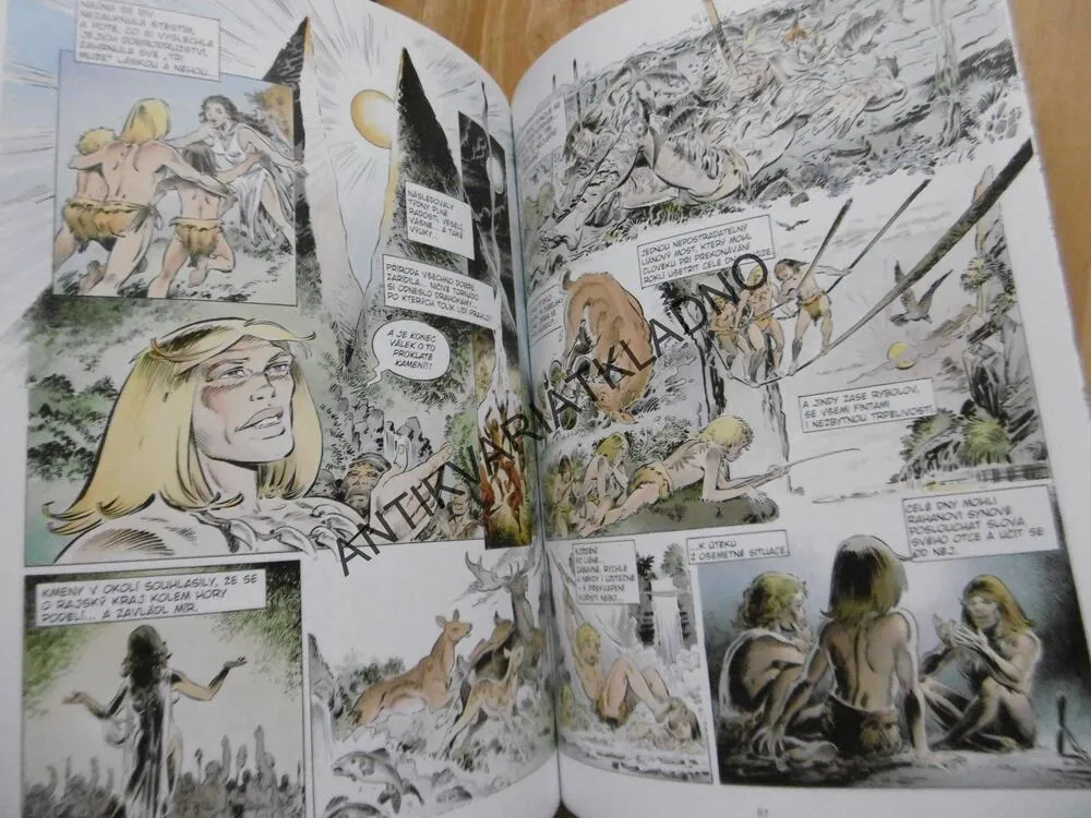 RAHAN A JEHO SYNOVÉ, KOMIKS, **an