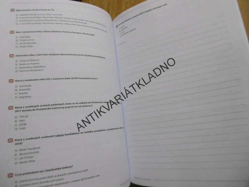 PŘIJÍMAČKY NA VŠ V POHODĚ, ZÁKLADY SPOLEČENSKÝCH VĚD