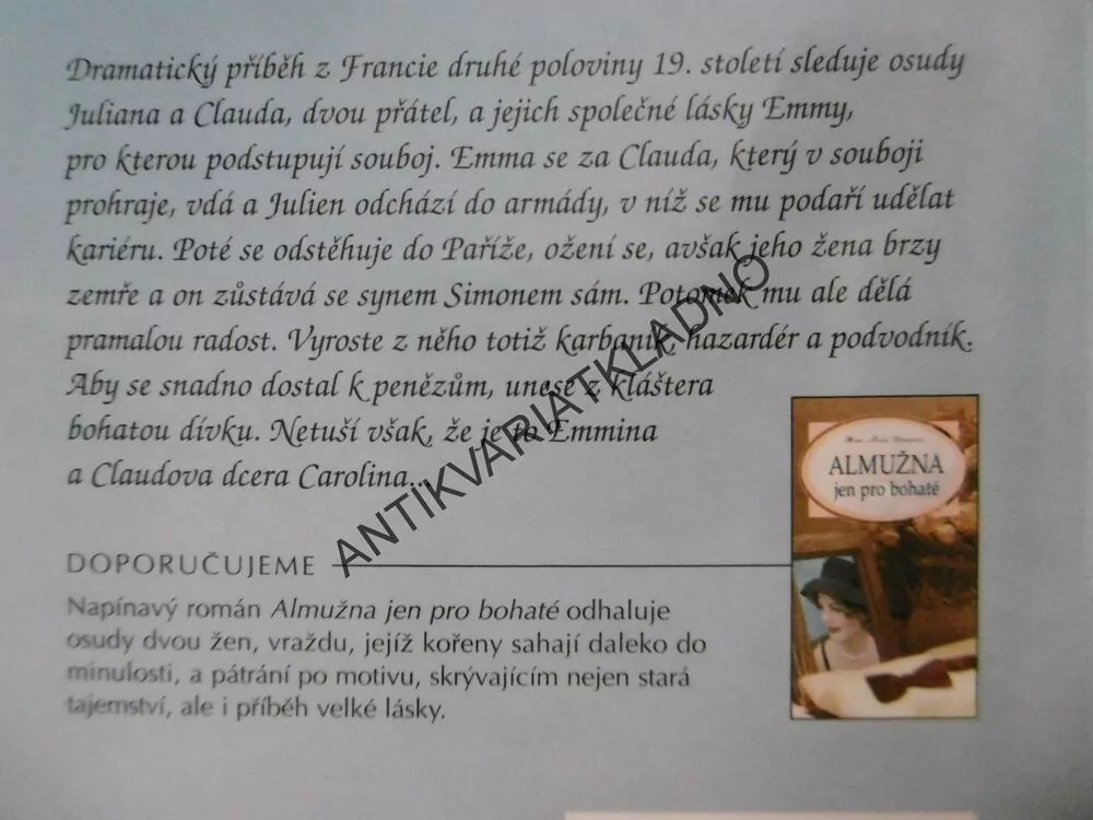 CAROLINA, HANA MARIE KÖRNEROVÁ, **an