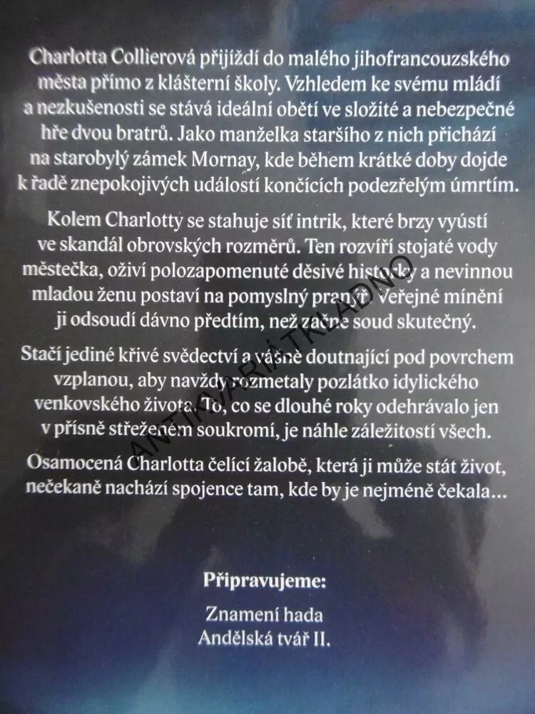 ANDĚLSKÁ TVÁŘ 1., HANA MARIE KÖRNEROVÁ, **an